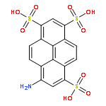 1,3,6-Pyrenetrisulfonic acid, 8-amino-