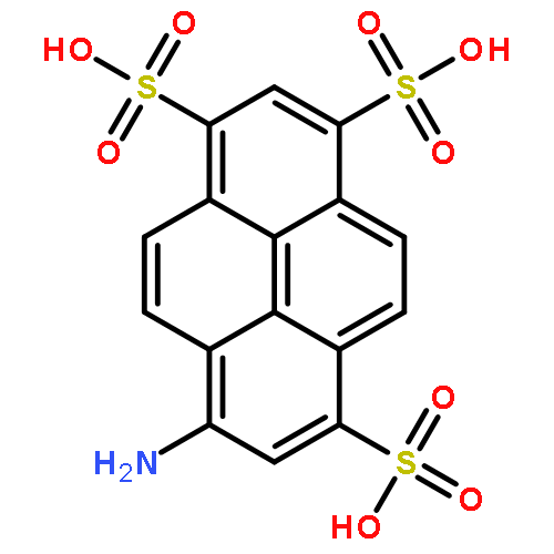1,3,6-Pyrenetrisulfonic acid, 8-amino-