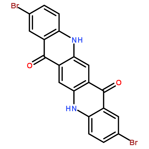 QUINO[2,3-B]ACRIDINE-7,14-DIONE, 2,9-DIBROMO-5,12-DIHYDRO-