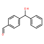 Benzaldehyde, 4-(hydroxyphenylmethyl)-