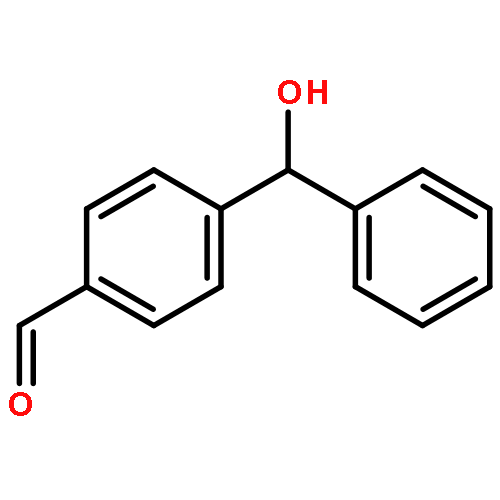 Benzaldehyde, 4-(hydroxyphenylmethyl)-