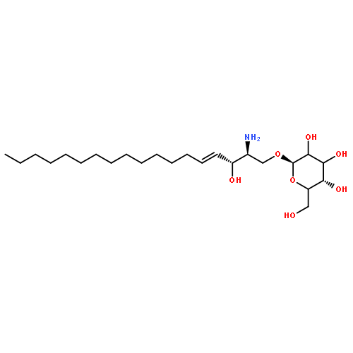 b-D-Glucopyranoside,(2S,3R,4E)-2-amino-3-hydroxy-4-octadecen-1-yl