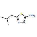 5-Isobutyl-1,3,4-thiadiazol-2-amine