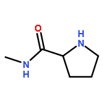 2-Pyrrolidinecarboxamide, N-methyl-, (2S)-