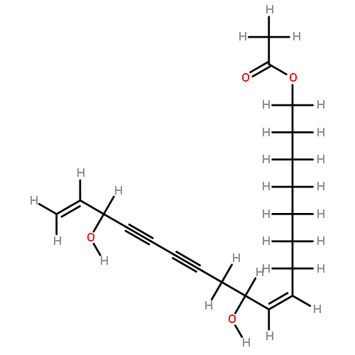 1-Ac-(Z)-9,17-Octadecadiene-12,14-diyne-1,11,16-triol