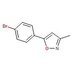 5-(4-Bromophenyl)-3-methylisoxazole