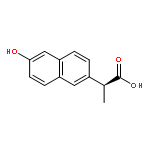 2-Naphthaleneaceticacid, 6-hydroxy-a-methyl-,(aS)-