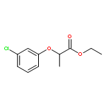 PROPANOIC ACID, 2-(3-CHLOROPHENOXY)-, ETHYL ESTER