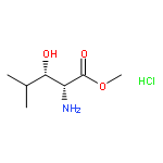 D-Leucine, 3-hydroxy-, methyl ester, hydrochloride, (3S)-