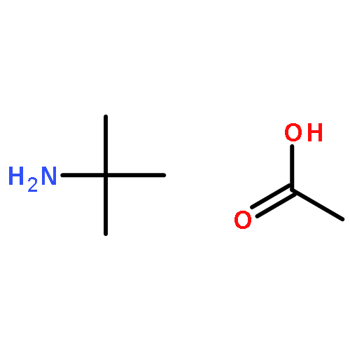 2-Propanamine, 2-methyl-, acetate