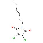 1H-Pyrrole-2,5-dione, 3,4-dichloro-1-hexyl-