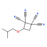 1,1,2,2-CYCLOBUTANETETRACARBONITRILE, 3-(2-METHYLPROPOXY)-