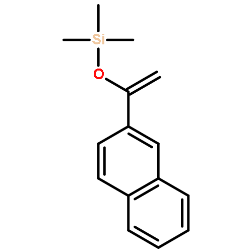 TRIMETHYL(1-NAPHTHALEN-2-YLETHENOXY)SILANE