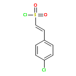 (e)-2-(4-chlorophenyl)ethenesulfonyl Chloride