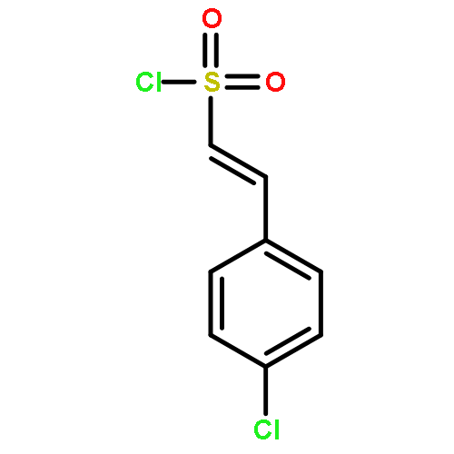 (e)-2-(4-chlorophenyl)ethenesulfonyl Chloride