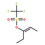 Methanesulfonic acid, trifluoro-, (1E)-1-ethyl-1-propenyl ester