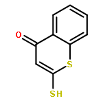 4H-1-Benzothiopyran-4-one, 2-mercapto-