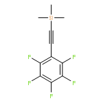 Silane, trimethyl[(pentafluorophenyl)ethynyl]-