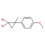 Benzene, 1-(2,2-dibromo-1-methylcyclopropyl)-4-methoxy-