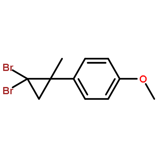 Benzene, 1-(2,2-dibromo-1-methylcyclopropyl)-4-methoxy-