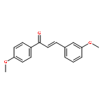 3-(3-methoxyphenyl)-1-(4-methoxyphenyl)prop-2-en-1-one