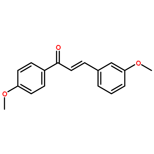 3-(3-methoxyphenyl)-1-(4-methoxyphenyl)prop-2-en-1-one