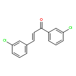 2-Propen-1-one, 1,3-bis(3-chlorophenyl)-