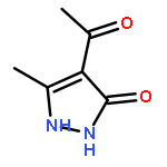 4-acetyl-1,2-dihydro-5-methyl-3H-Pyrazol-3-one