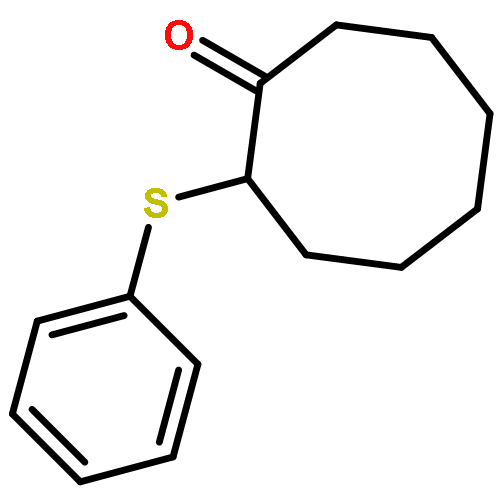 CYCLOOCTANONE, 2-(PHENYLTHIO)-