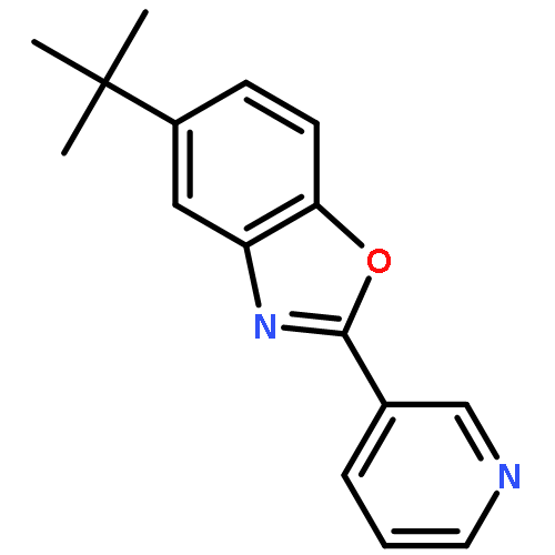 BENZOXAZOLE, 5-(1,1-DIMETHYLETHYL)-2-(3-PYRIDINYL)-