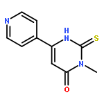 3-methyl-6-pyridin-4-yl-2-sulfanylidene-1h-pyrimidin-4-one