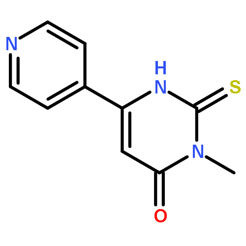 3-methyl-6-pyridin-4-yl-2-sulfanylidene-1h-pyrimidin-4-one