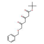 Hexanoic acid, 3,5-dioxo-6-(phenylmethoxy)-, 1,1-dimethylethyl ester