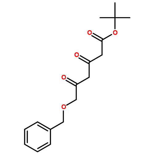 Hexanoic acid, 3,5-dioxo-6-(phenylmethoxy)-, 1,1-dimethylethyl ester