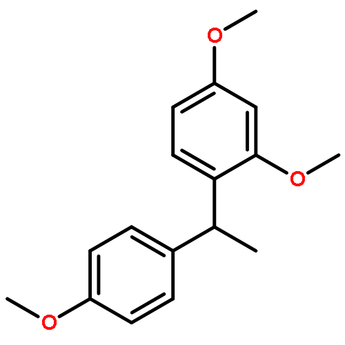 Benzene, 2,4-dimethoxy-1-[1-(4-methoxyphenyl)ethyl]-