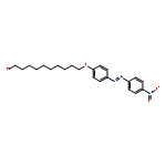 Diazene, [4-[(10-bromodecyl)oxy]phenyl](4-nitrophenyl)-