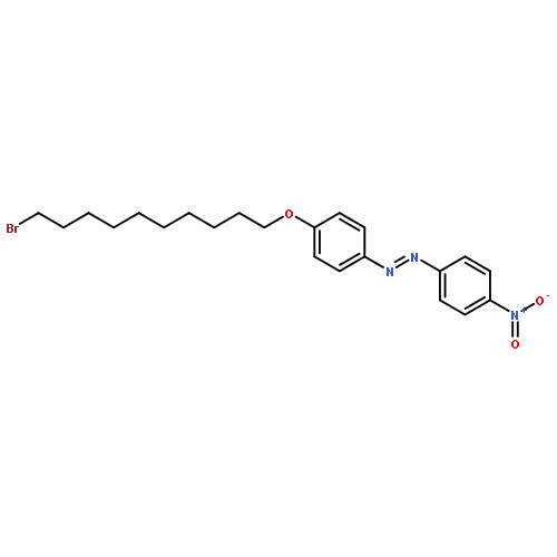 Diazene, [4-[(10-bromodecyl)oxy]phenyl](4-nitrophenyl)-