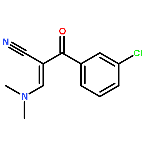 Benzenepropanenitrile, 3-chloro-a-[(dimethylamino)methylene]-b-oxo-