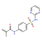 2-PROPENAMIDE, 2-METHYL-N-[4-[(2-PYRIMIDINYLAMINO)SULFONYL]PHENYL]-