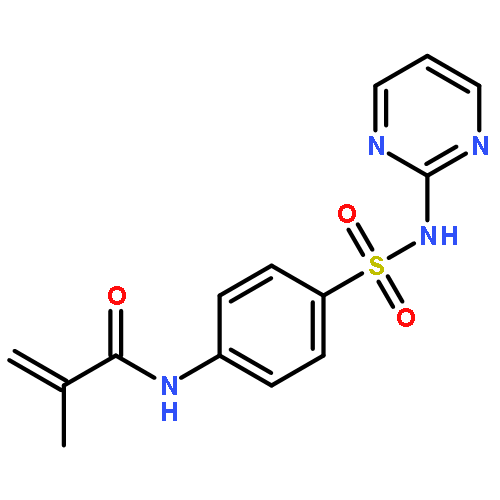 2-PROPENAMIDE, 2-METHYL-N-[4-[(2-PYRIMIDINYLAMINO)SULFONYL]PHENYL]-