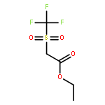 Acetic acid, [(trifluoromethyl)sulfonyl]-, ethyl ester