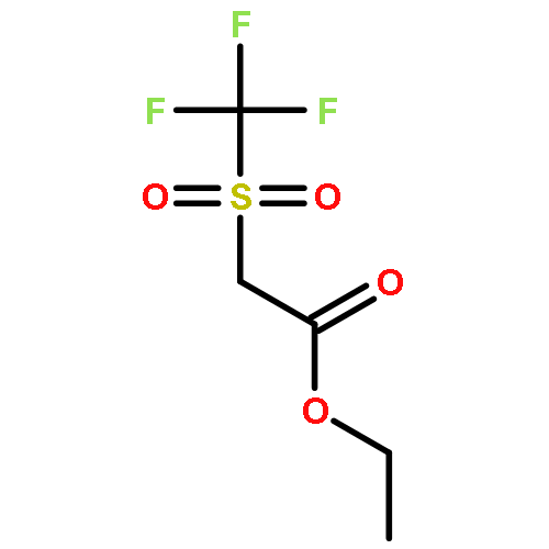 Acetic acid, [(trifluoromethyl)sulfonyl]-, ethyl ester