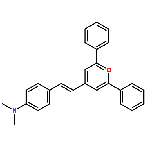 PYRYLIUM, 4-[2-[4-(DIMETHYLAMINO)PHENYL]ETHENYL]-2,6-DIPHENYL-