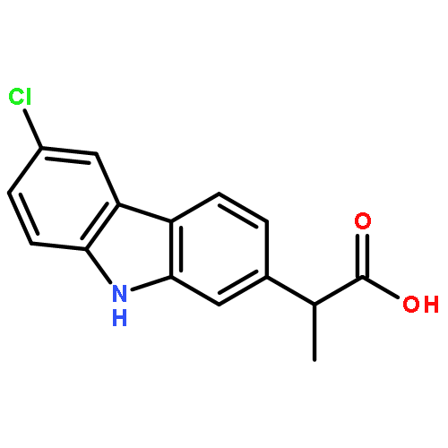 2-(6-chloro-9h-carbazol-2-yl)propanoic Acid