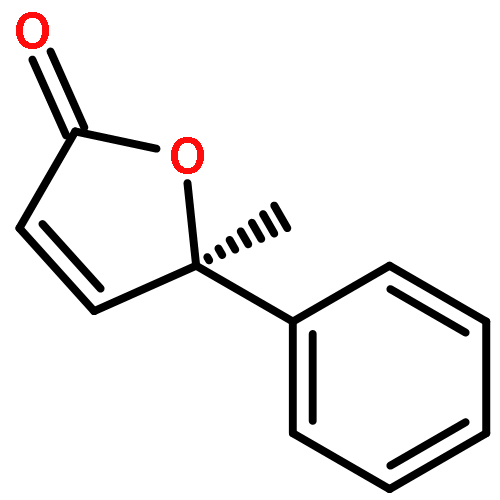 2(5H)-Furanone, 5-methyl-5-phenyl-, (5R)-