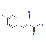 2-PROPENAMIDE, 2-CYANO-3-(4-METHYLPHENYL)-, (E)-