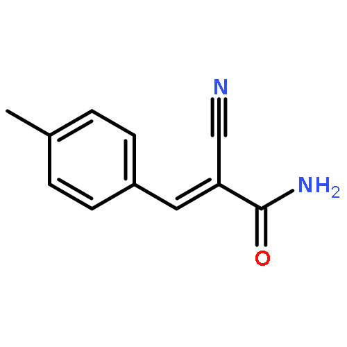 2-PROPENAMIDE, 2-CYANO-3-(4-METHYLPHENYL)-, (E)-