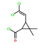 3-(2,2-Dichlorovinyl)-2,2-dimethylcyclopropanecarbonyl chloride