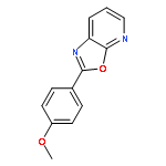 Oxazolo[5,4-b]pyridine, 2-(4-methoxyphenyl)-