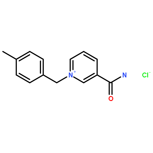 Pyridinium, 3-(aminocarbonyl)-1-[(4-methylphenyl)methyl]-, chloride